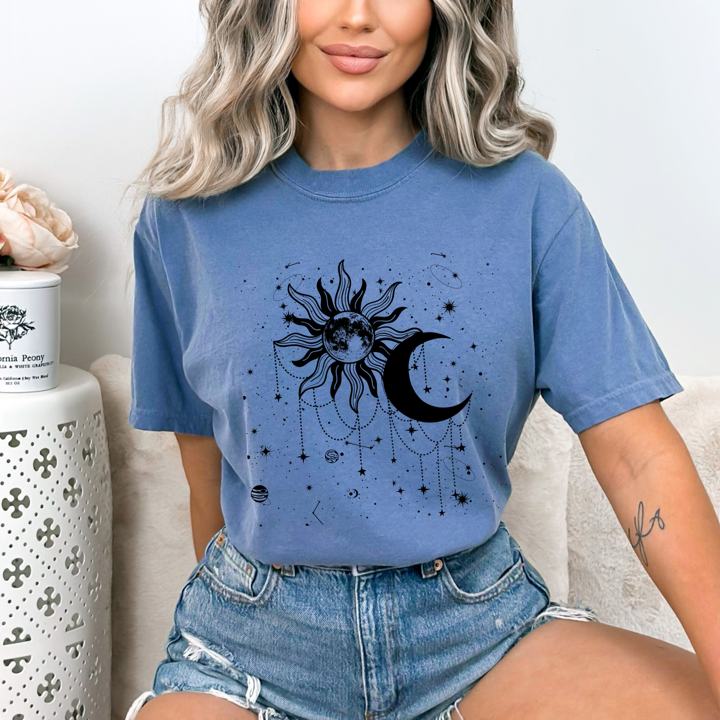 Sun and Moon Astrology T-Shirt