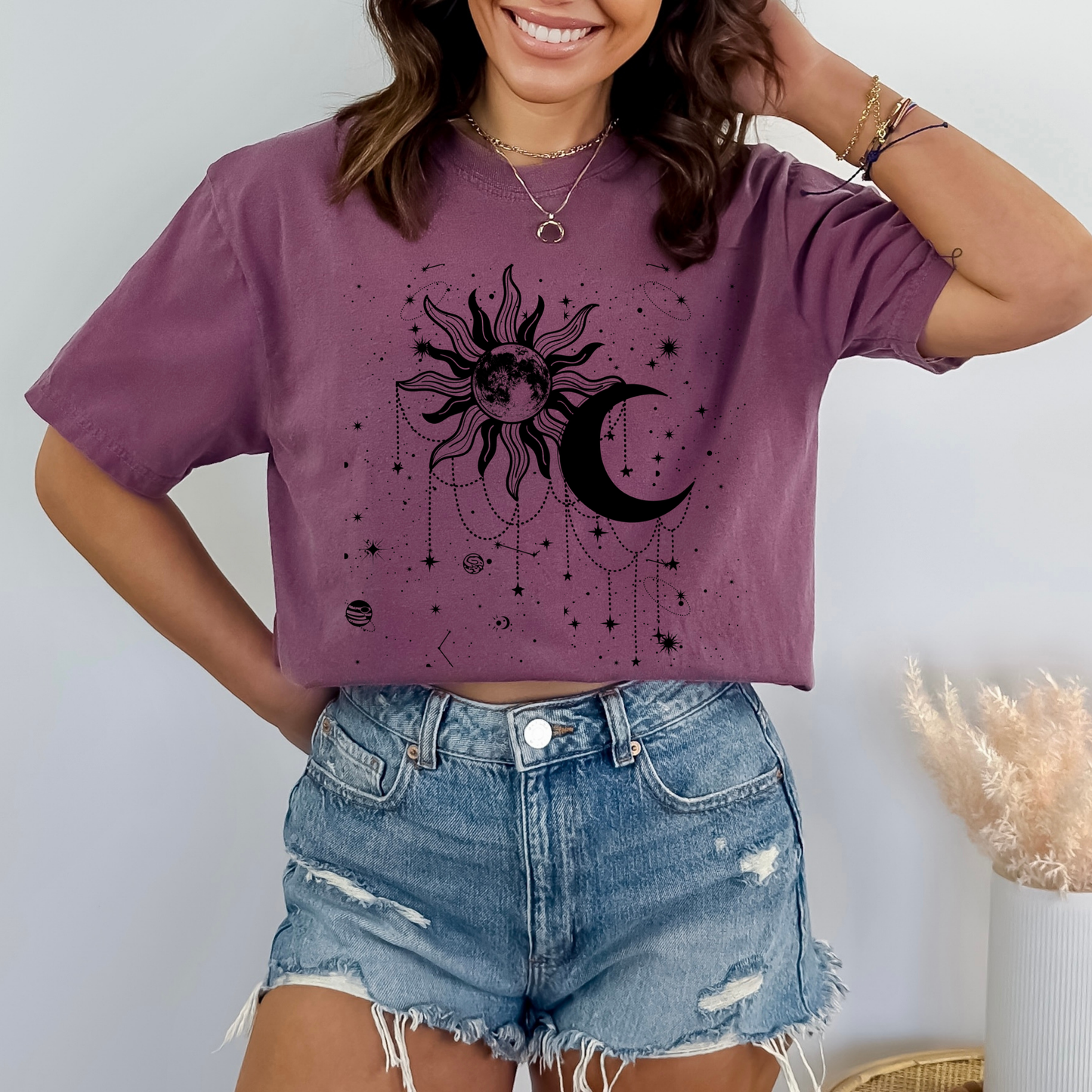 Sun and Moon Astrology T-Shirt