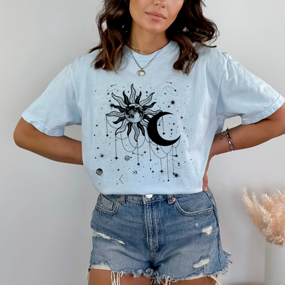 Sun and Moon Astrology T-Shirt