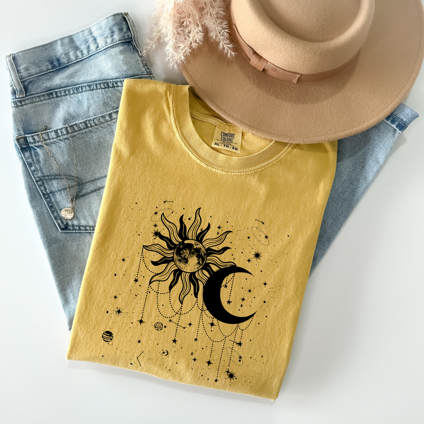 Sun and Moon Astrology T-Shirt