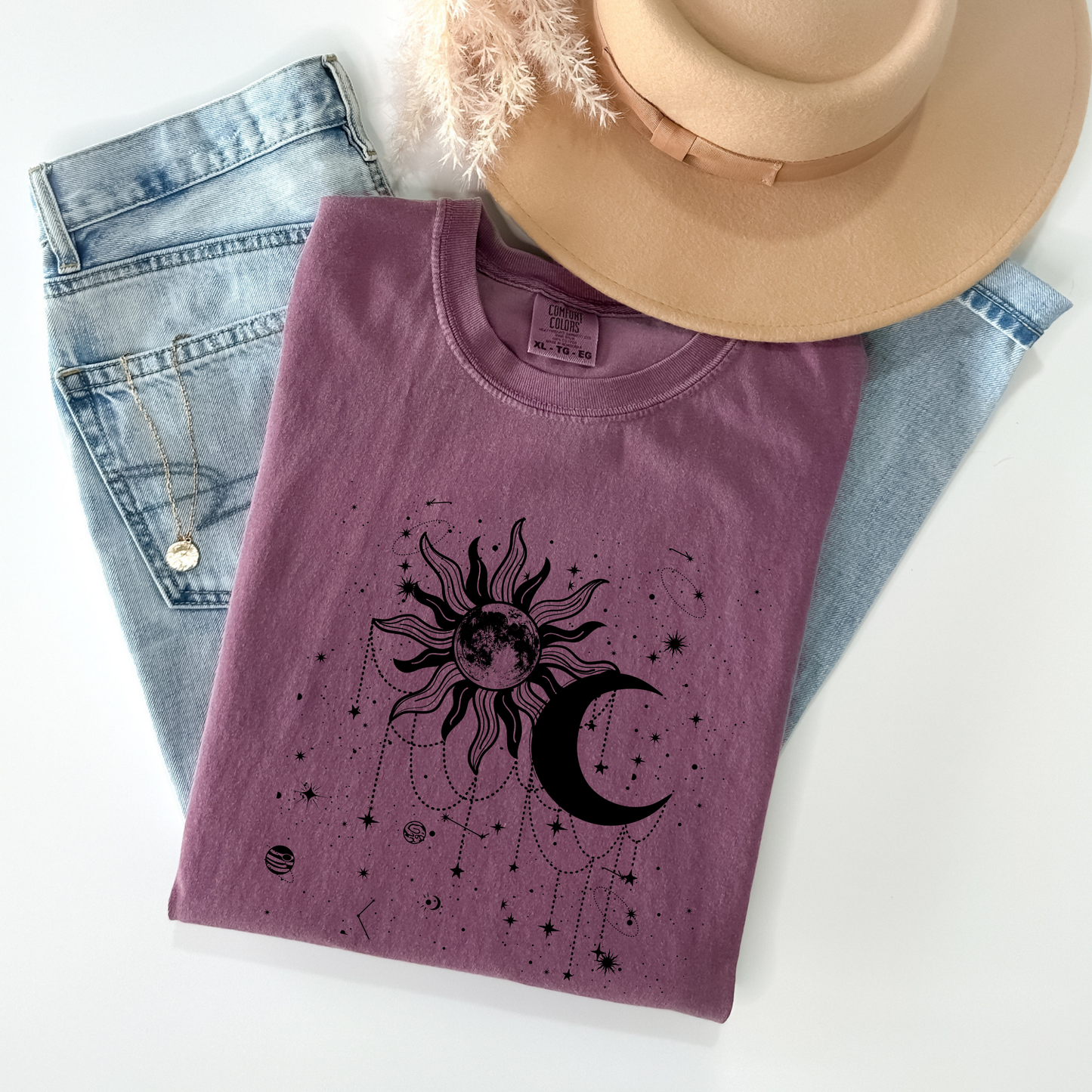 Sun and Moon Astrology T-Shirt