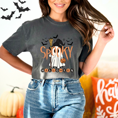 Spooky Ghost Witch T-Shirt