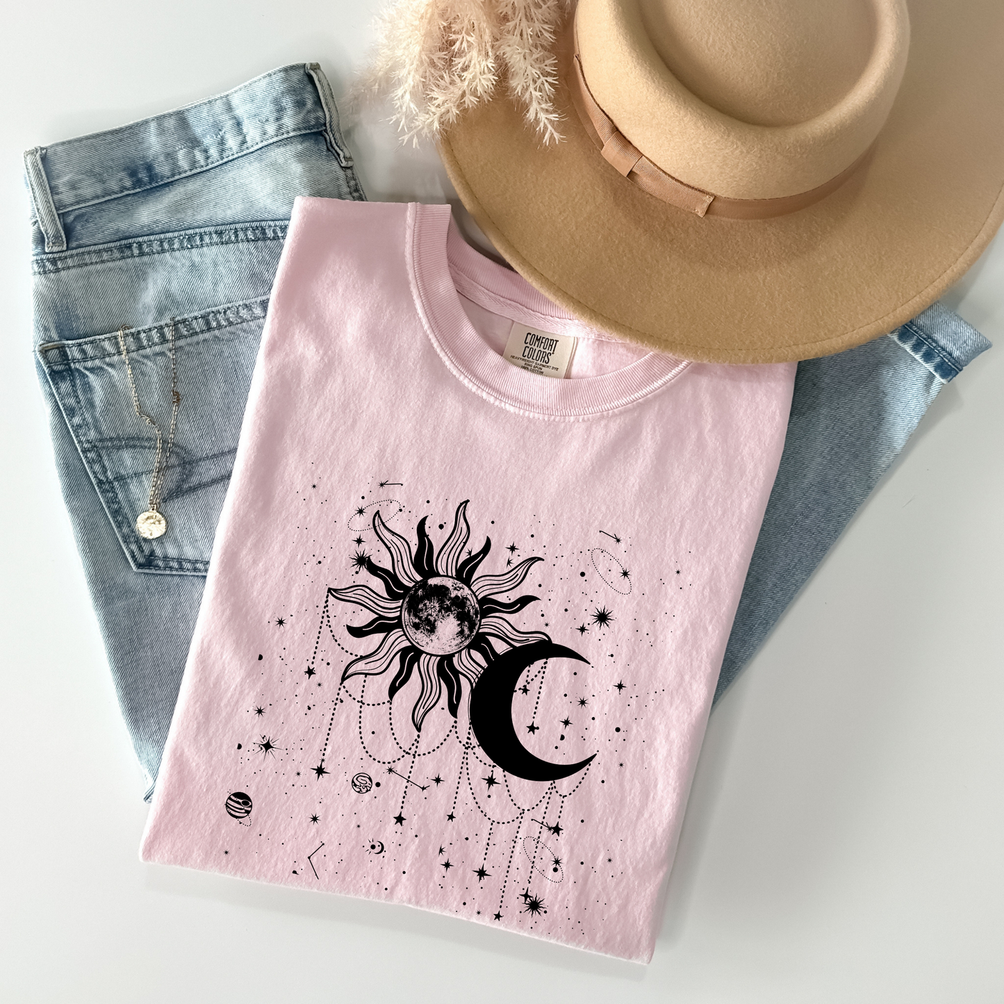 Sun and Moon Astrology T-Shirt