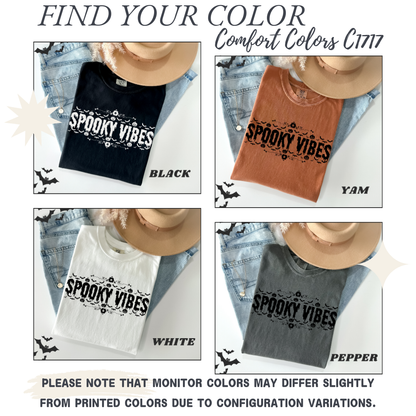 Spooky Vibes Halloween T-Shirt