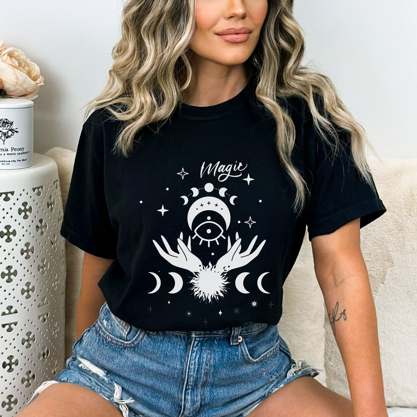 Witchy Hands Magic Evil Eye T-Shirt