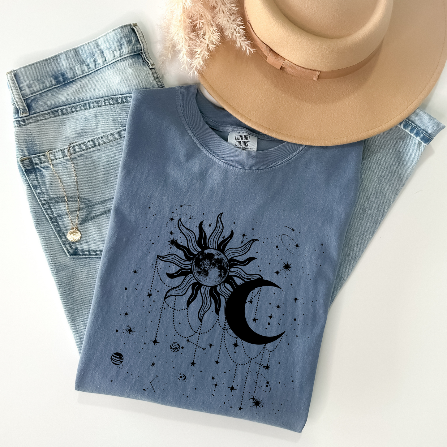 Sun and Moon Astrology T-Shirt
