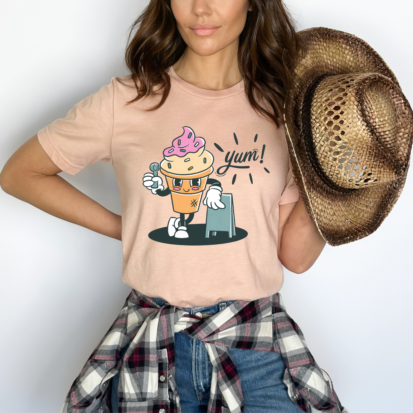 Yum Yum Retro Ice Cream T-Shirt