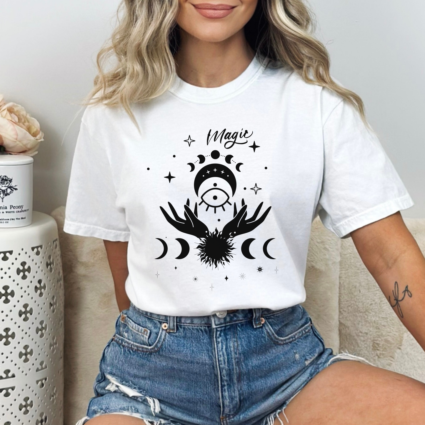 Witchy Hands Magic Evil Eye T-Shirt