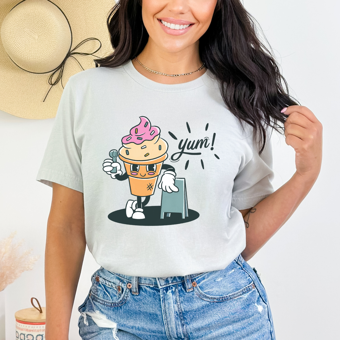 Yum Yum Retro Ice Cream T-Shirt