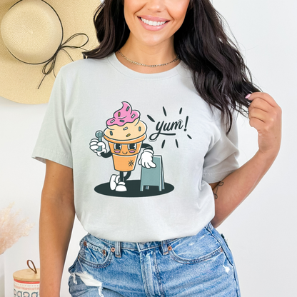 Yum Yum Retro Ice Cream T-Shirt