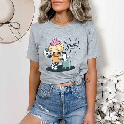 Yum Yum Retro Ice Cream T-Shirt
