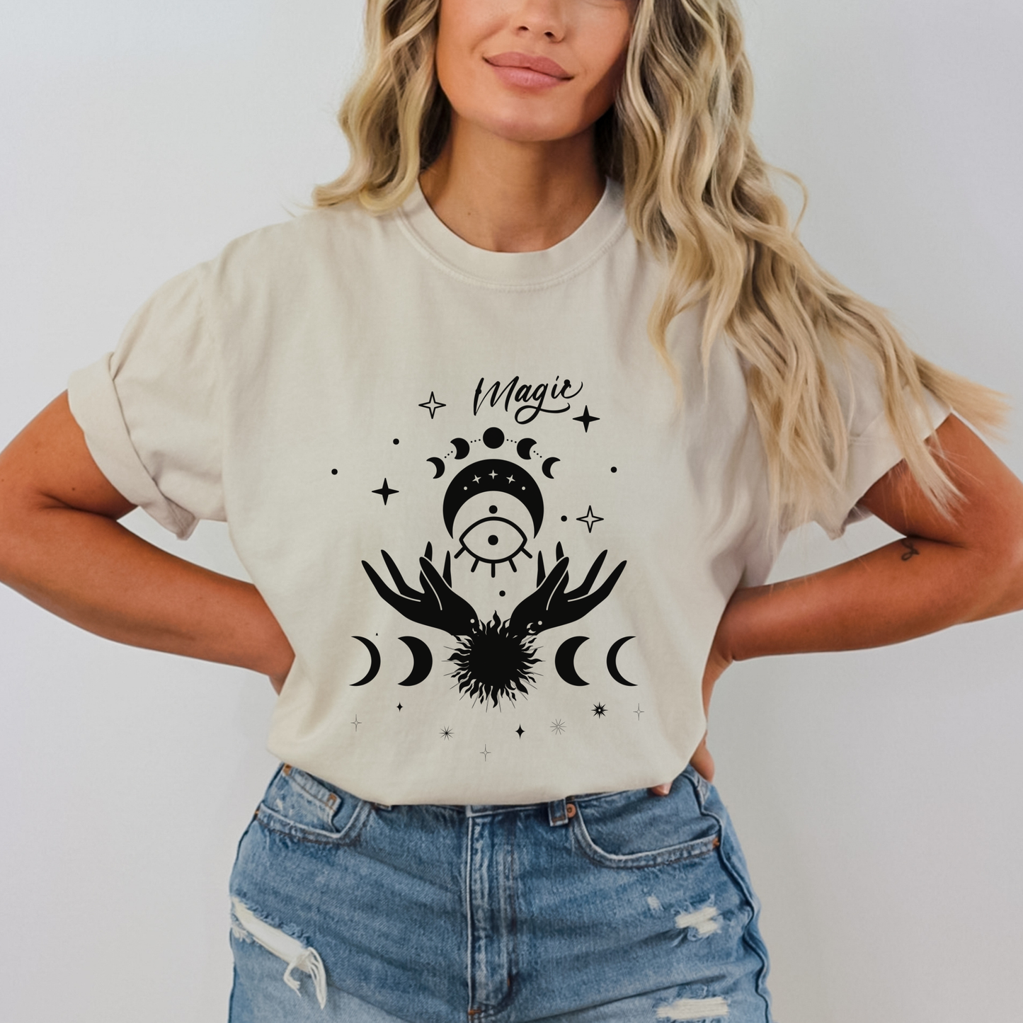 Witchy Hands Magic Evil Eye T-Shirt
