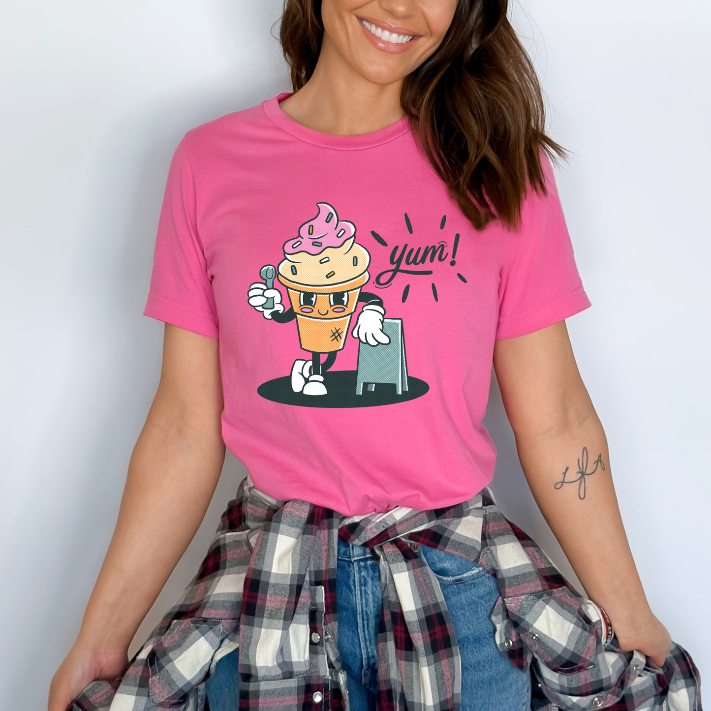 Yum Yum Retro Ice Cream T-Shirt