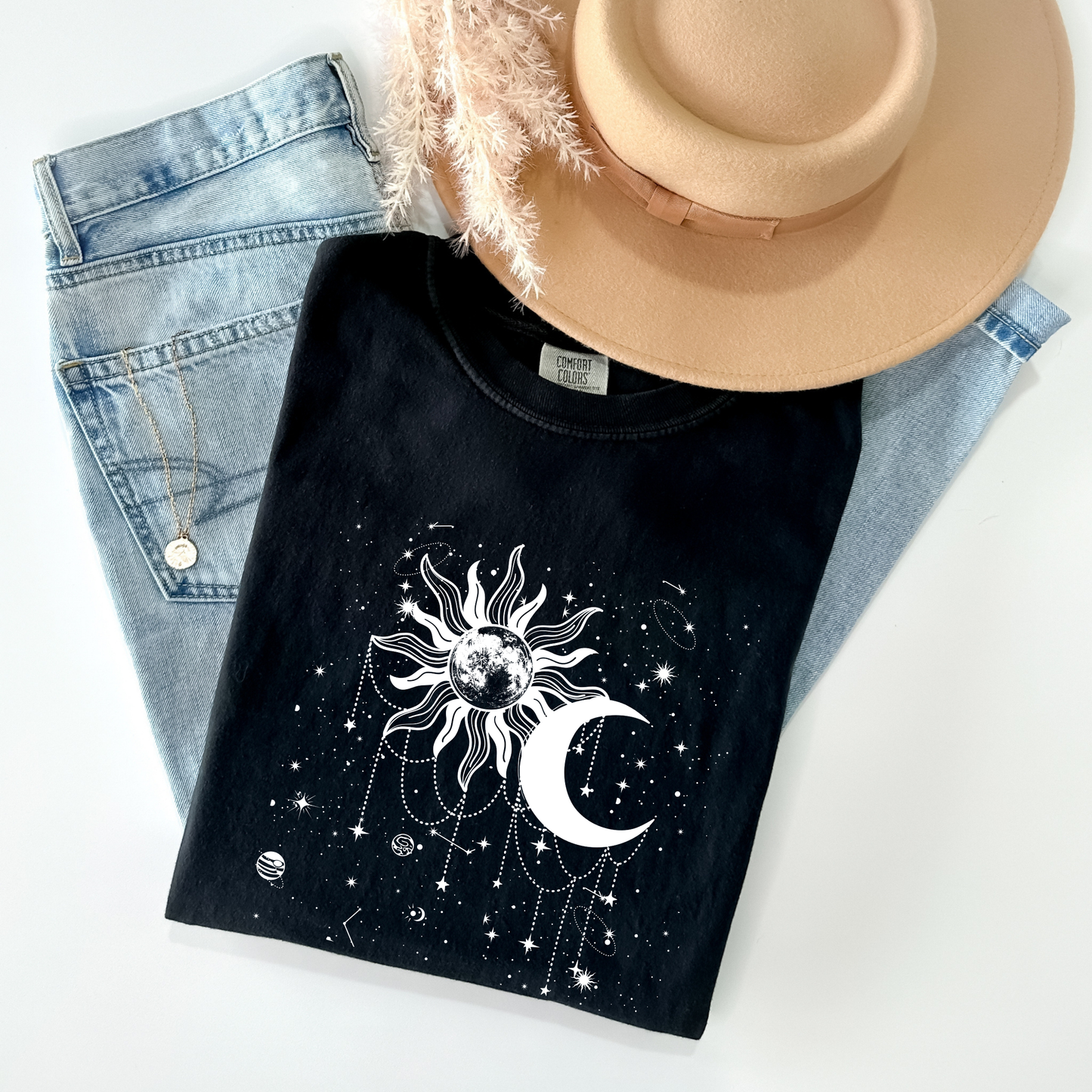 Sun and Moon Astrology T-Shirt