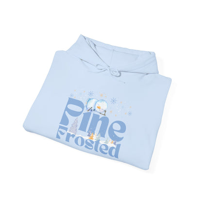 Pine Frosted Funny Snowman Hoodie