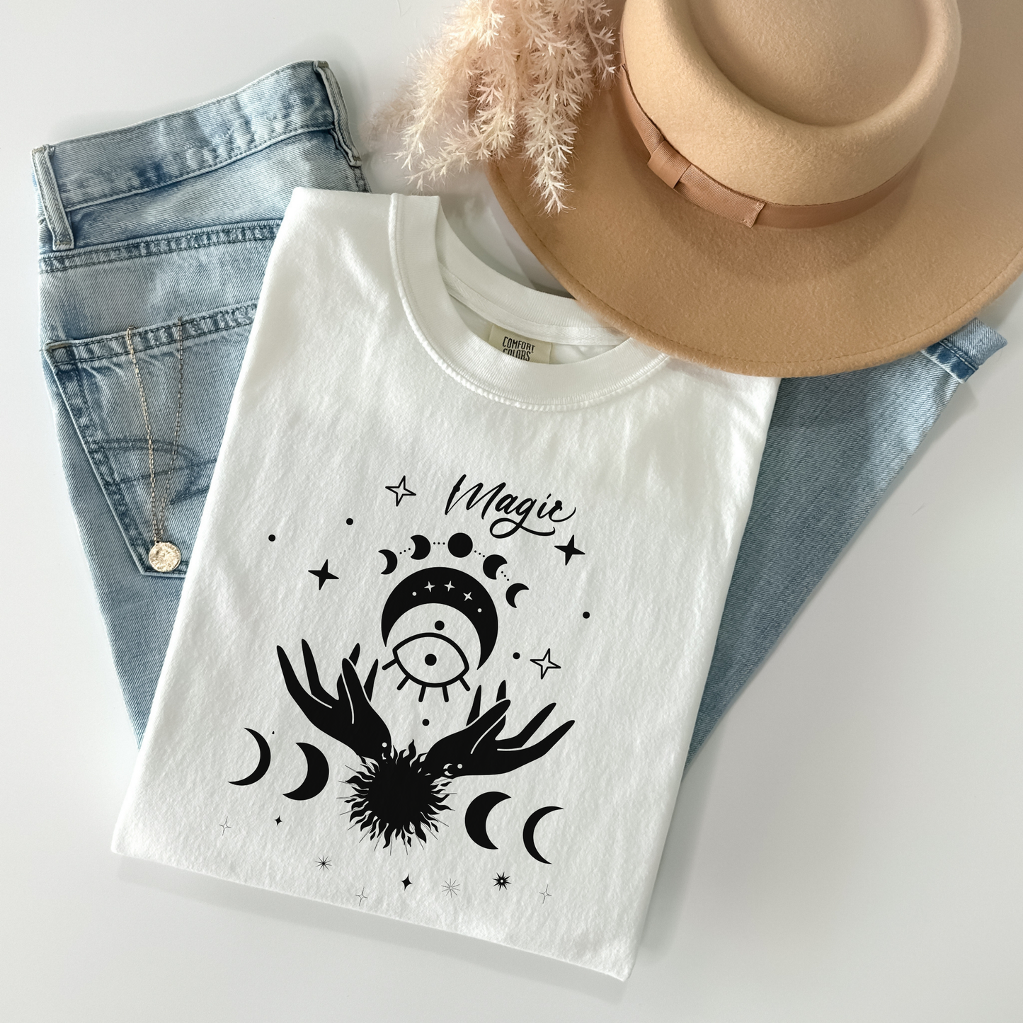 Witchy Hands Magic Evil Eye T-Shirt