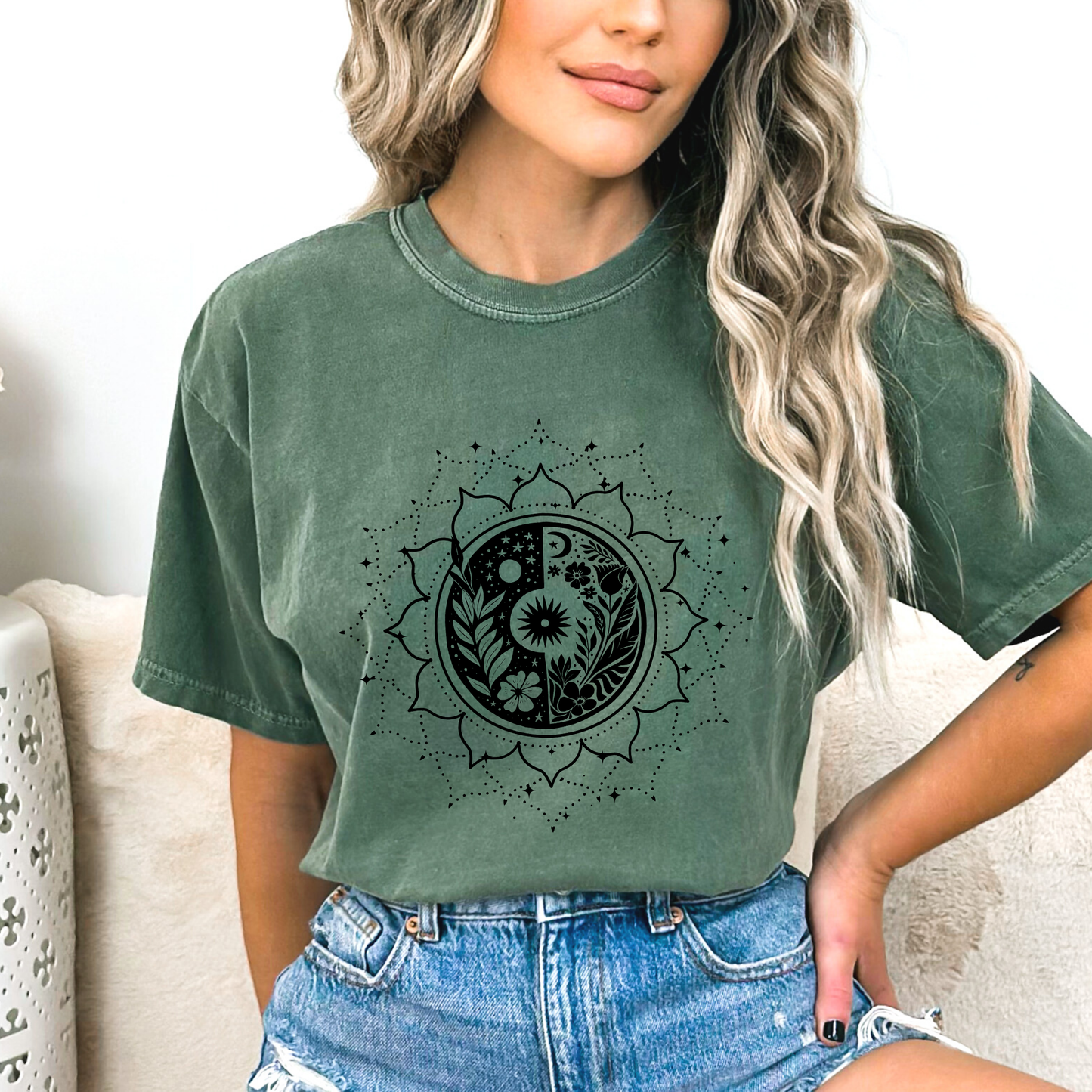 Yin Yang Balance Symbol T-Shirt