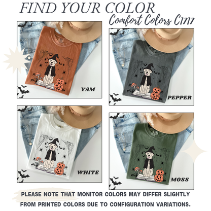 Dog Witch Halloween T-Shirt