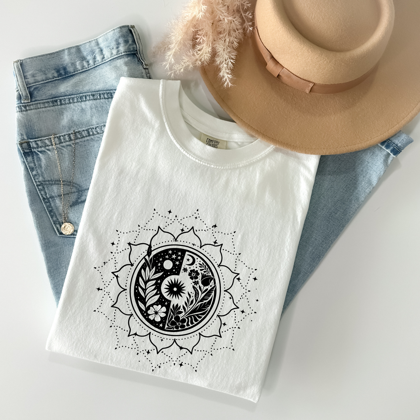 Yin Yang Balance Symbol T-Shirt