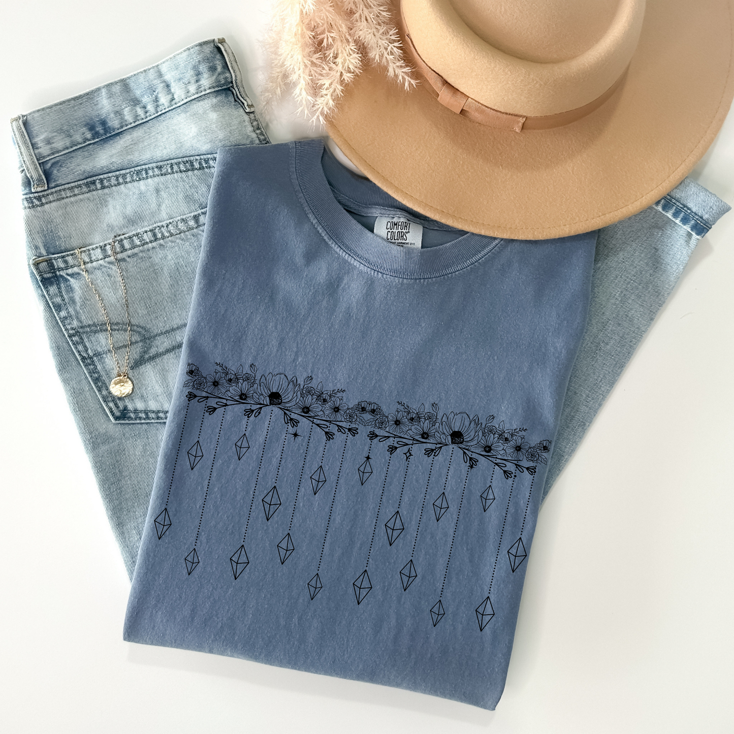 Boho Crystal Garlands T-shirt