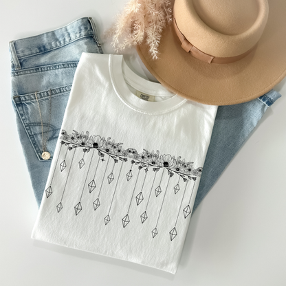 Boho Crystal Garlands T-shirt