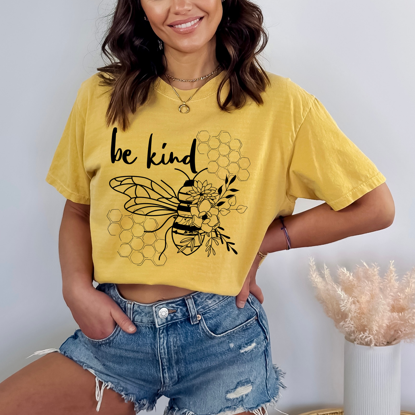 Be Kind Aesthetic Flower T-Shirt
