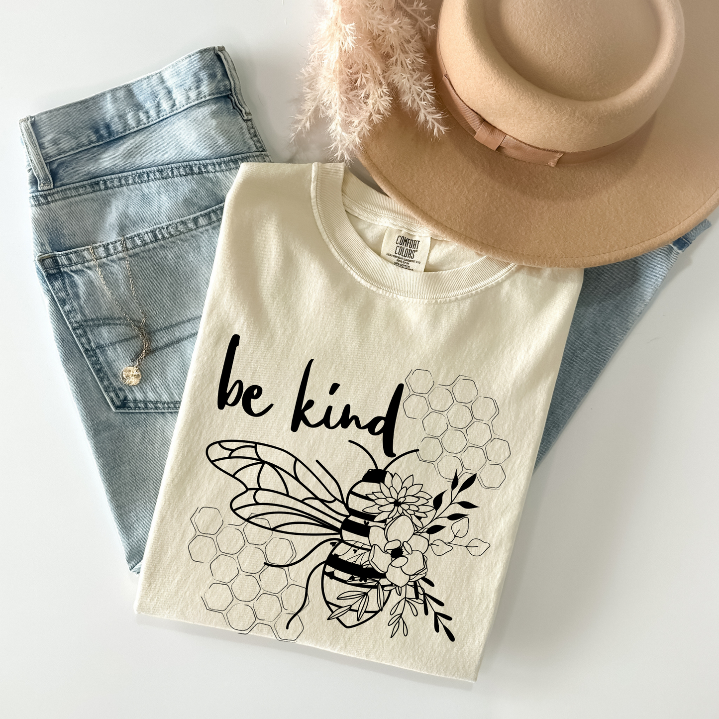 Be Kind Aesthetic Flower T-Shirt