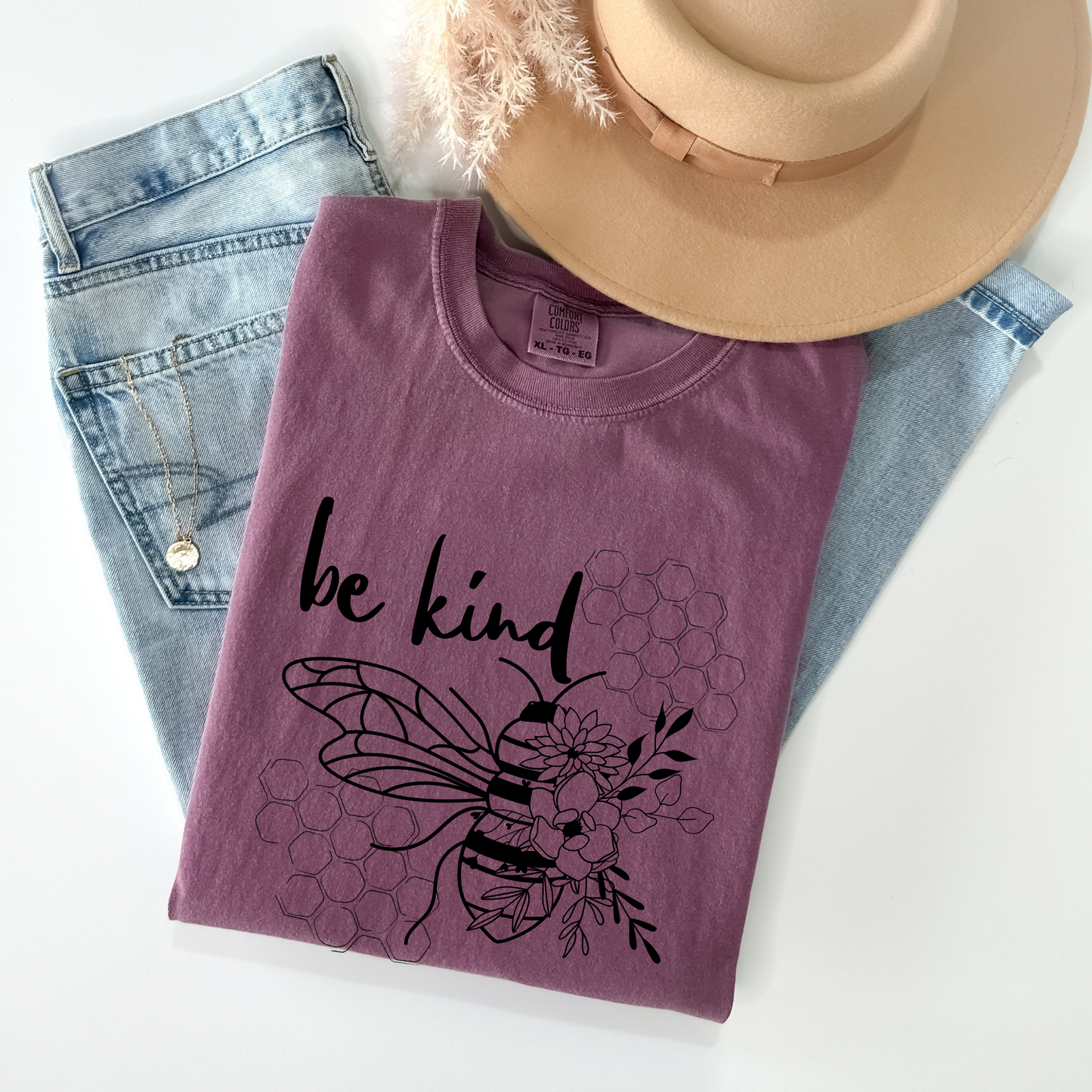 Be Kind Aesthetic Flower T-Shirt