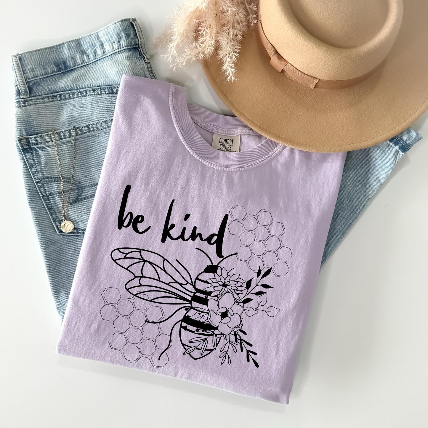 Be Kind Aesthetic Flower T-Shirt