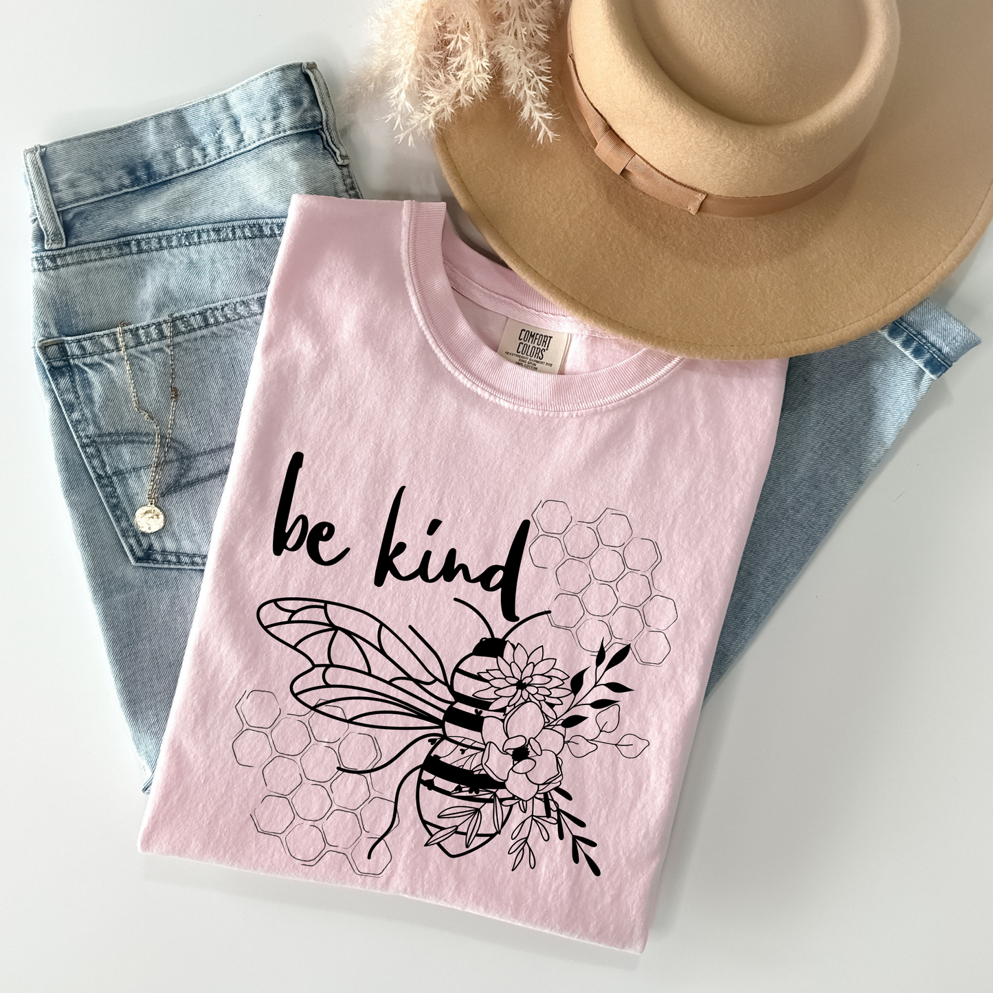 Be Kind Aesthetic Flower T-Shirt