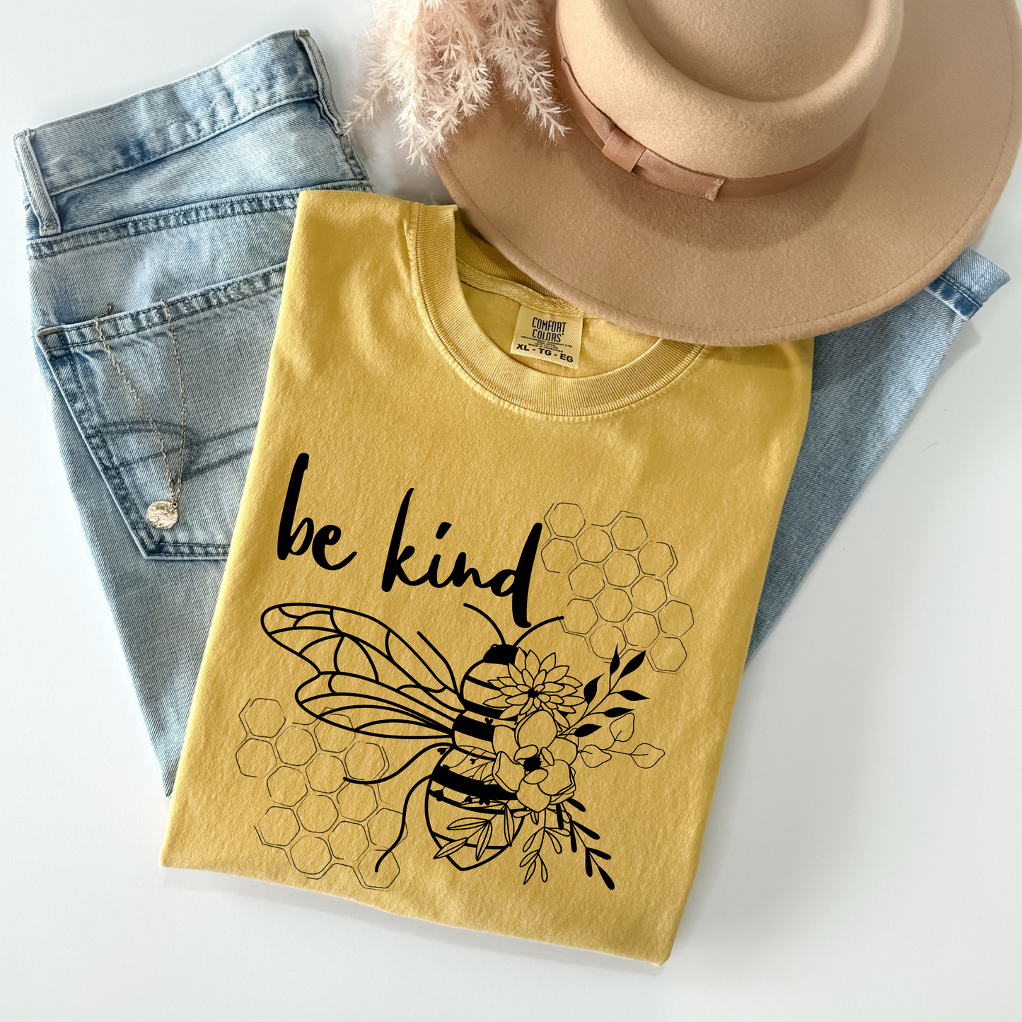 Be Kind Aesthetic Flower T-Shirt