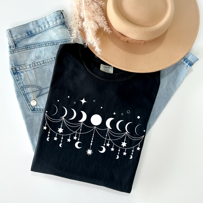Boho Moon Phases T-Shirt