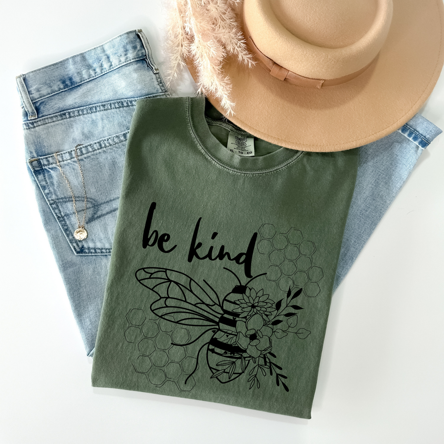 Be Kind Aesthetic Flower T-Shirt