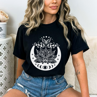 Mystical Evil Eye Butterfly T-Shirt