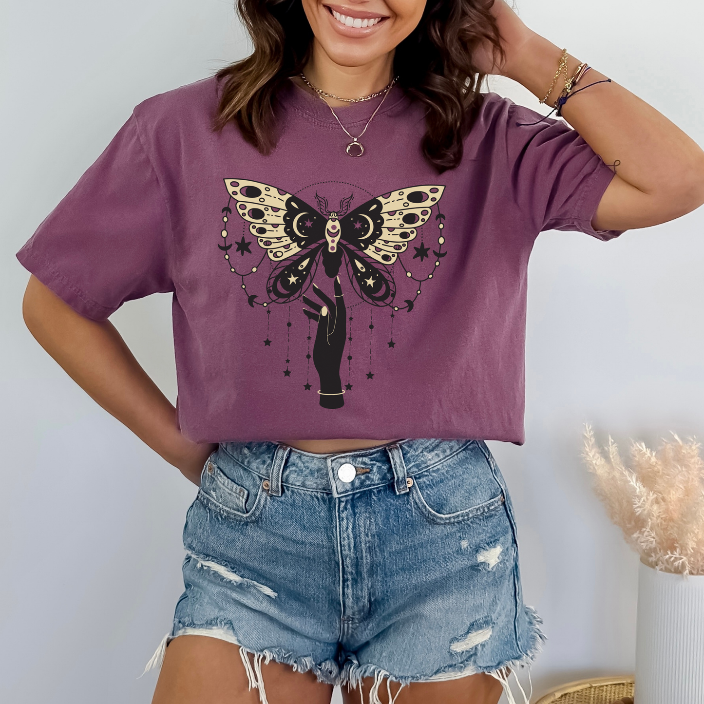 Moth Butterfly Magical Art T-Shirt