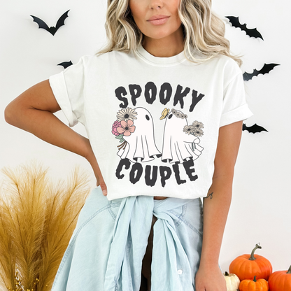 Floral Cute Ghost T-Shirt