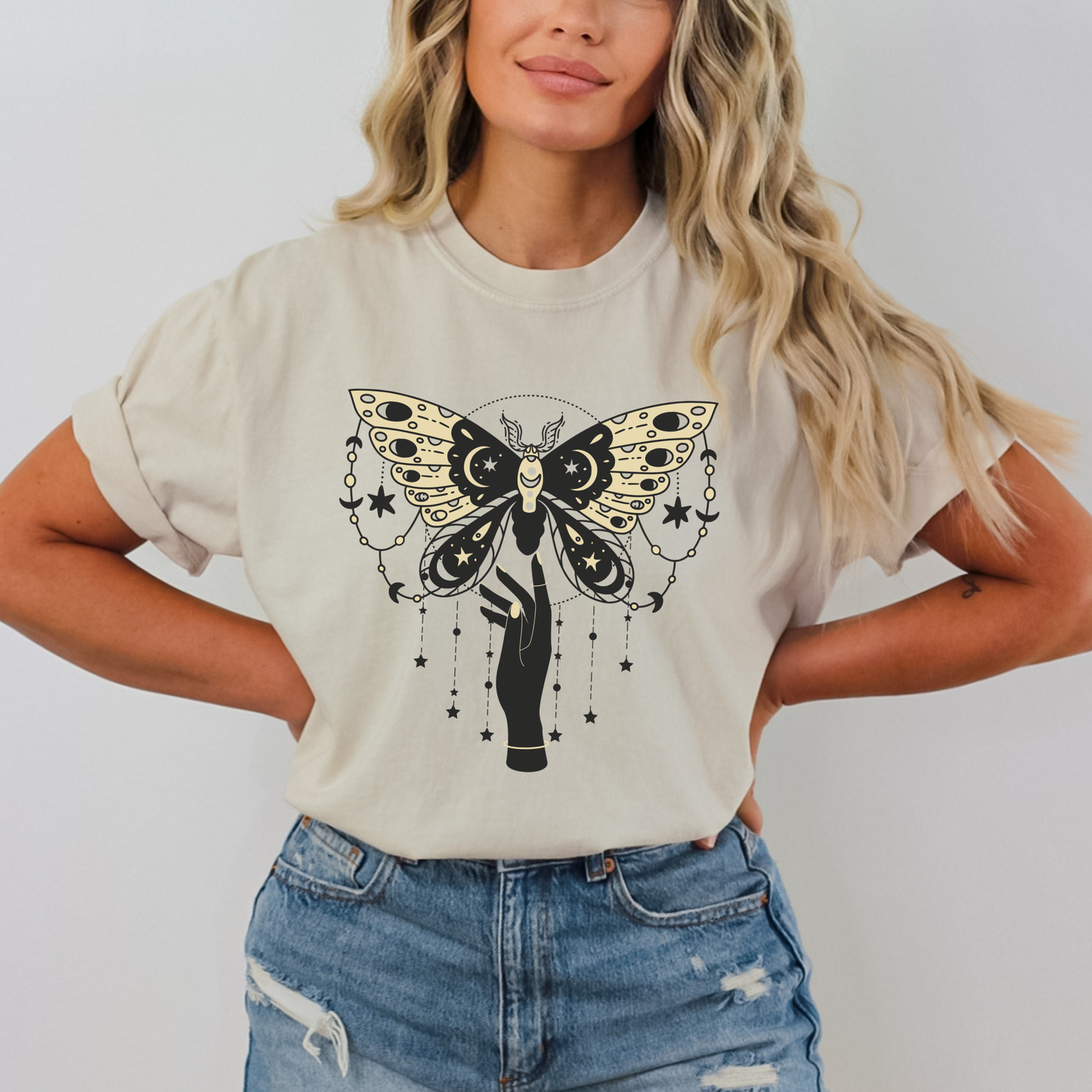 Moth Butterfly Magical Art T-Shirt