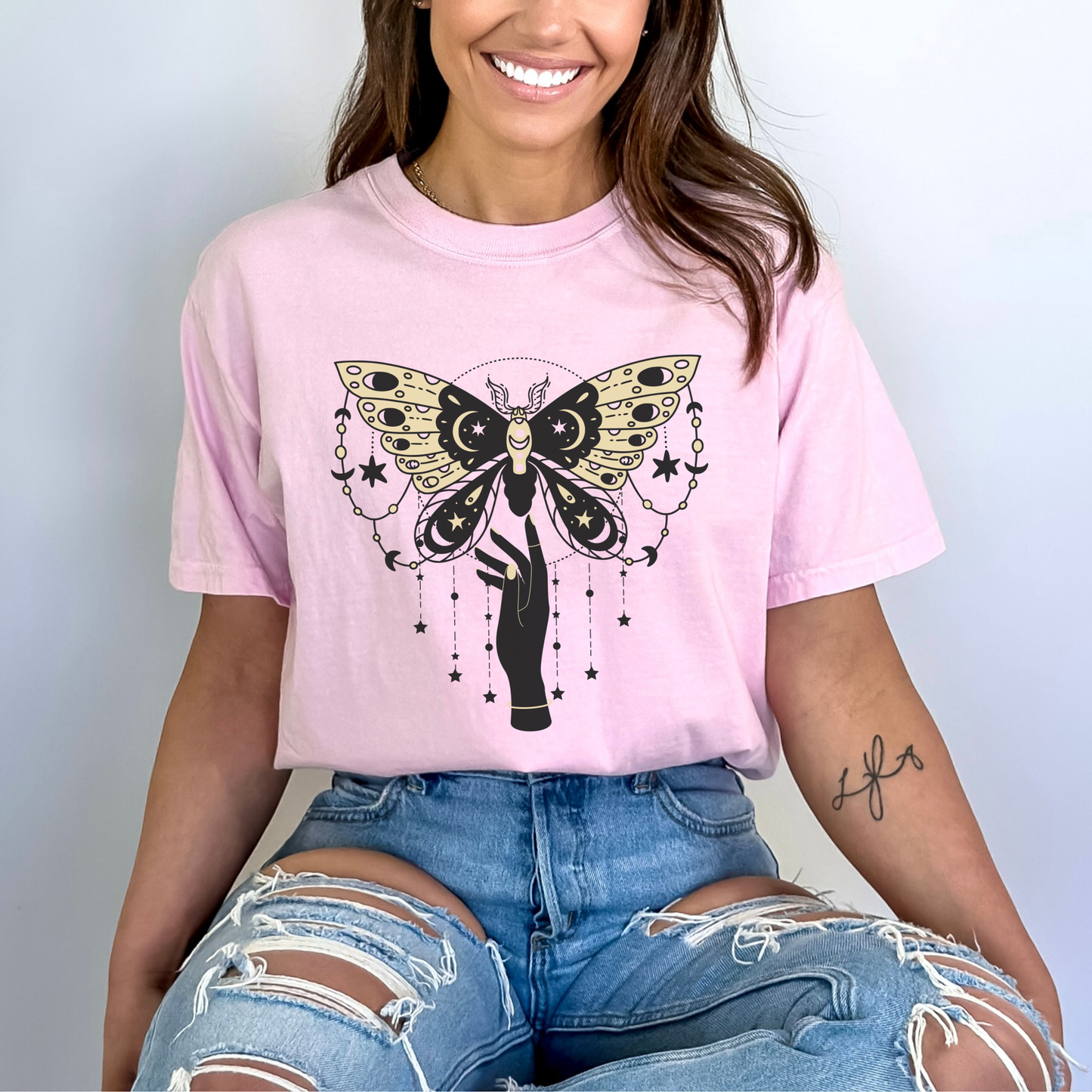 Moth Butterfly Magical Art T-Shirt