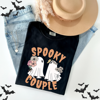 Floral Cute Ghost T-Shirt