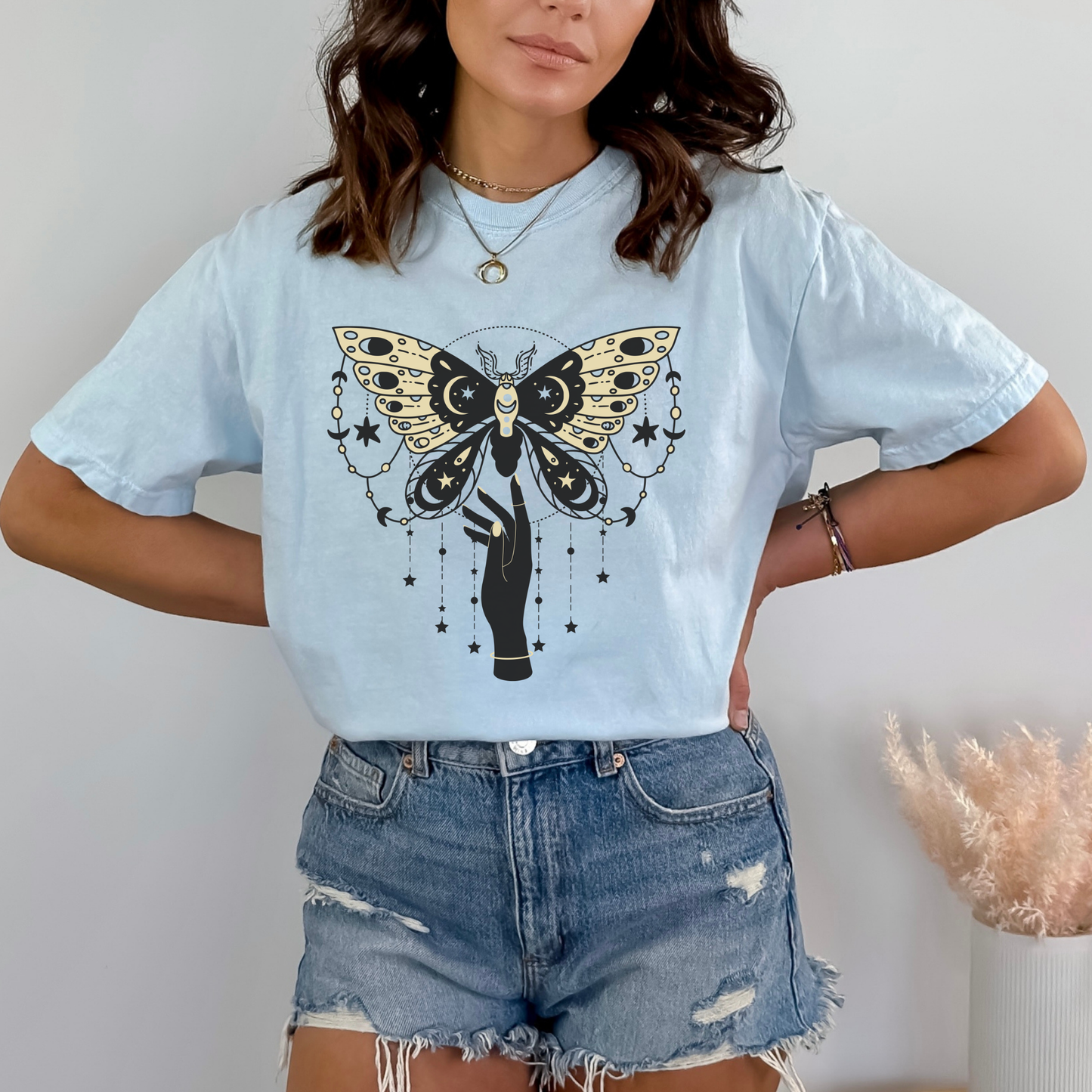 Moth Butterfly Magical Art T-Shirt