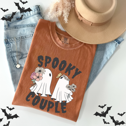 Floral Cute Ghost T-Shirt