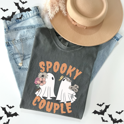Floral Cute Ghost T-Shirt