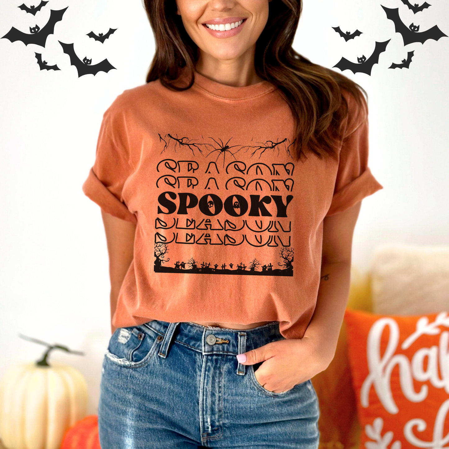 Crawling Spider Halloween T-Shirt