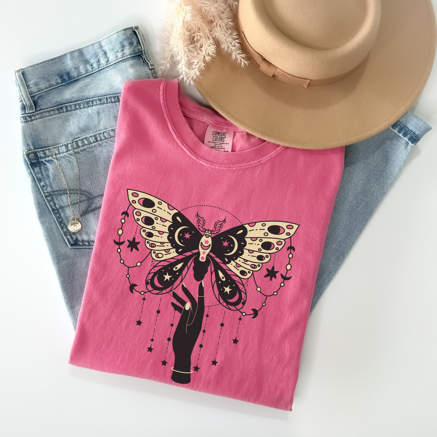 Moth Butterfly Magical Art T-Shirt