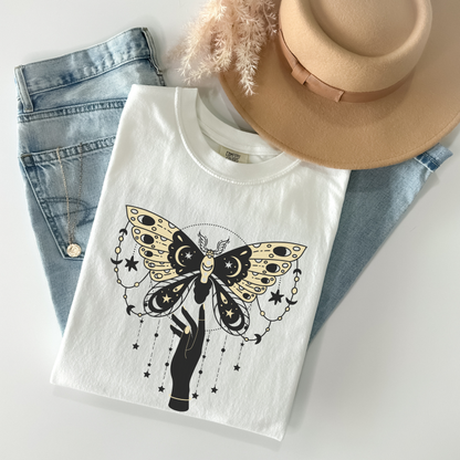 Moth Butterfly Magical Art T-Shirt