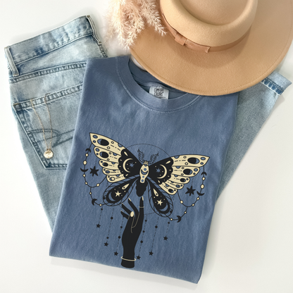 Moth Butterfly Magical Art T-Shirt