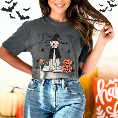 Dog Witch Halloween T-Shirt
