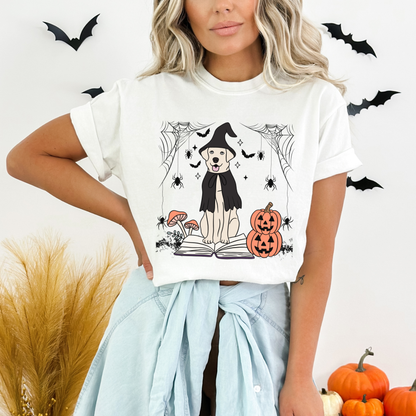 Dog Witch Halloween T-Shirt