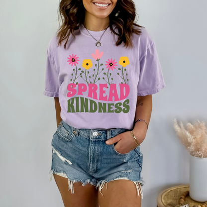 Spread Kindness Wildflowers T-shirt