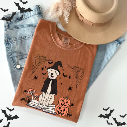 Dog Witch Halloween T-Shirt